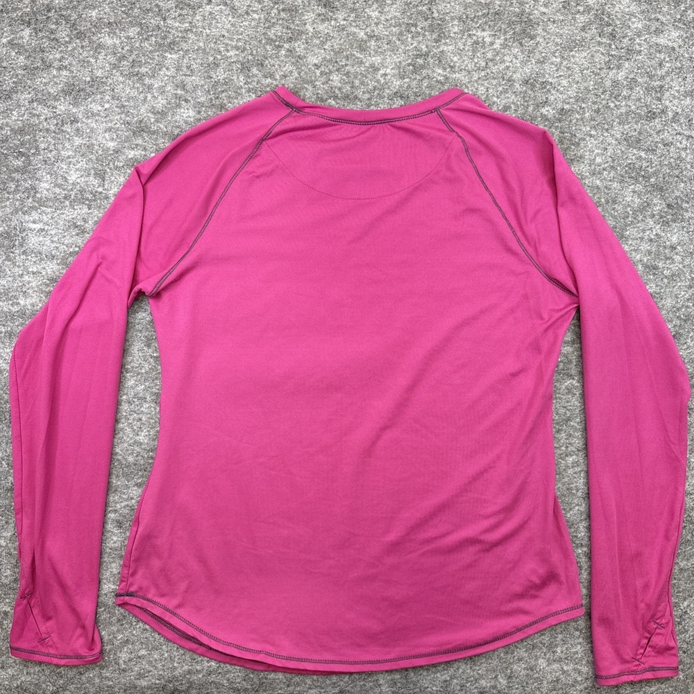 Cuddl Duds lot‎ of 2 shirts women's large pink nordic stretch long sleeve casual - Picture 3 of 12